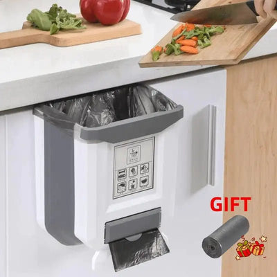 Foldable Kitchen Trash Can - The Wilson Store