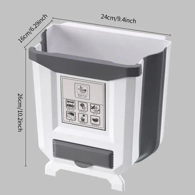 Foldable Kitchen Trash Can - The Wilson Store