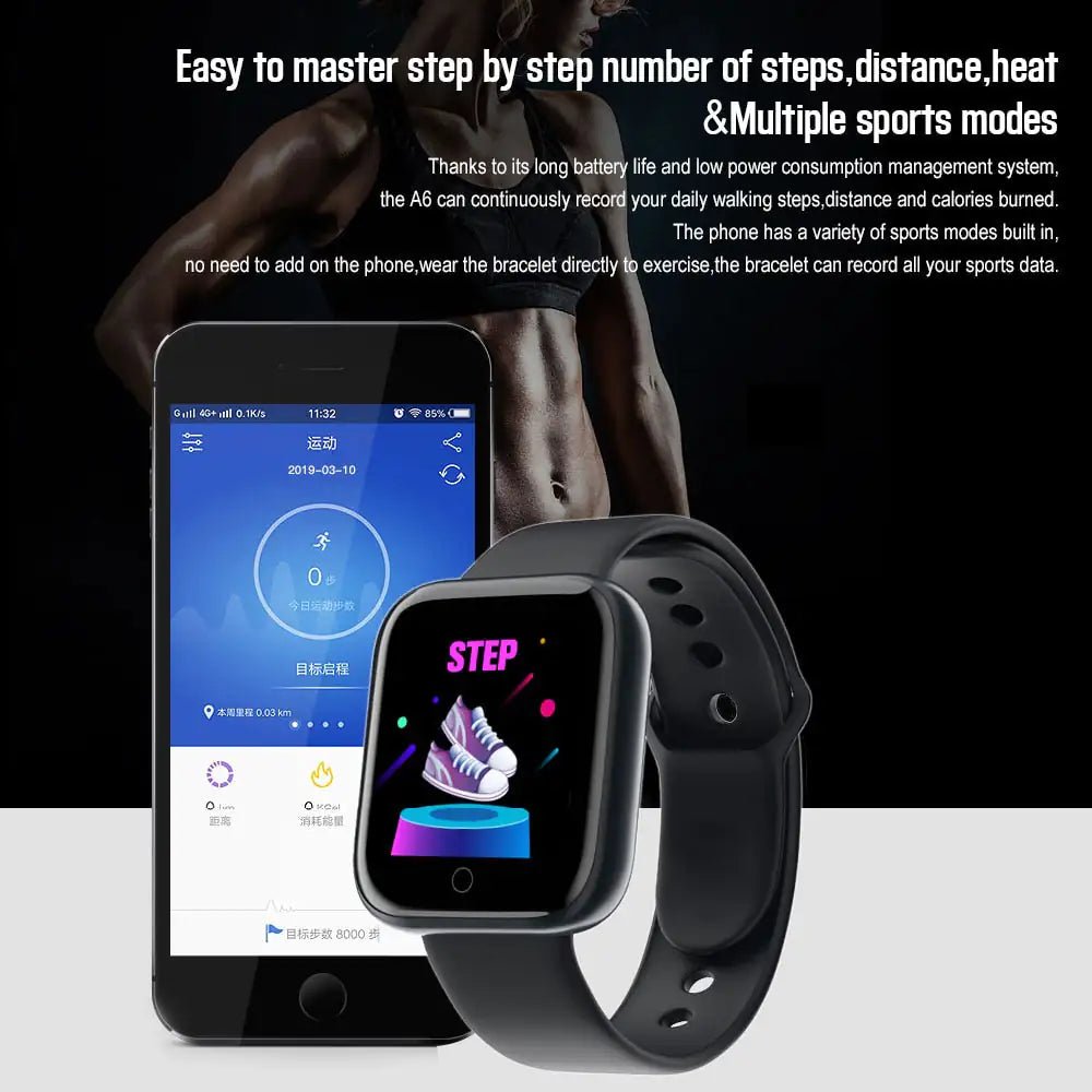 Waterproof Sport Fitness Smart Watch - The Wilson Store